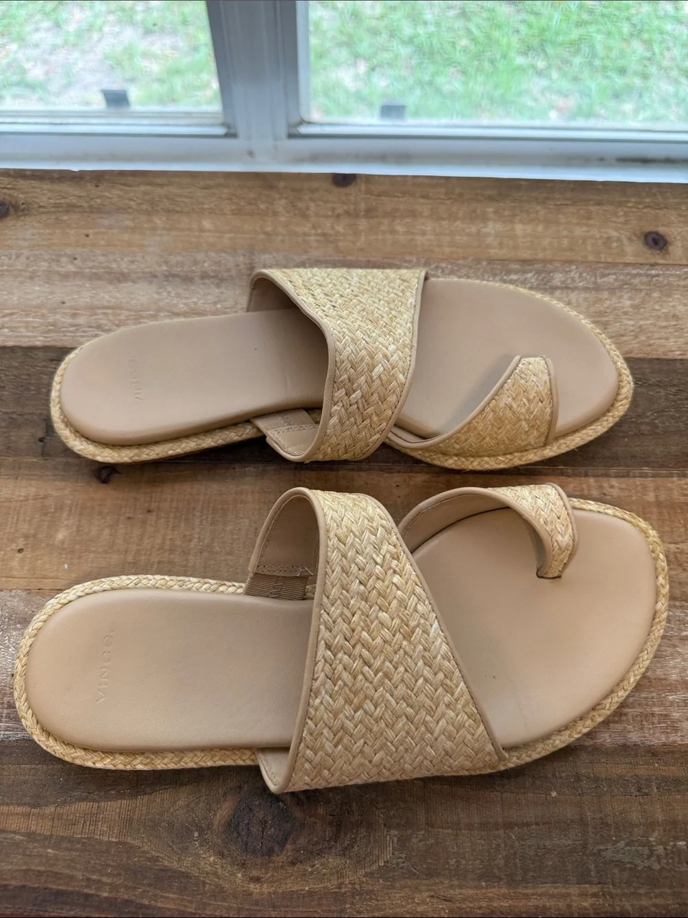 Vince Raffia Sandals - Picture 3 of 9